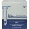 Ideal Hard Pack Luer Slip Syringe,<br>  60cc , 20/Box <br> Vetone 8893
