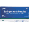 Ideal Syringes with Needles 3 cc, <br>20 Gauge x 1", Luer Lock, <br>Soft Packed, 100/Pkg <br>NEOGEN 9281