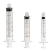 Irrigation Syringes, Luer Lock, <br> 3cc, 100/bg, 10 bg/cs<br> Dukal URS-55003
