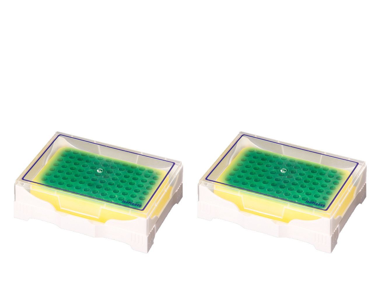 IsoFreeze PCR Tube Chillers, Green/Yellow Indicator, 2 per Package RP ...