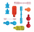 IVA Seals for Smaller Syringes, <br> Silver, Bulk, 1000/ctn , 10 pack/Case <br> Cardinal CP3730A-