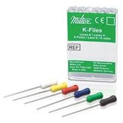 K-Files, 25mm, <br>Size 08, 6/pk , 10 Pack/Case <br> Miltex DKF25/08M