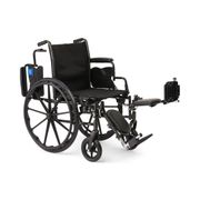 K3 Guardian 16" Wide <br>Wheelchair with Desk-Length Arms <br>and Elevating Leg Rests <br> Medline K3166N24E