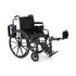 K3 Guardian 16" Wide <br>Wheelchair with Desk-Length Arms <br>and Elevating Leg Rests <br> Medline K3166N24E