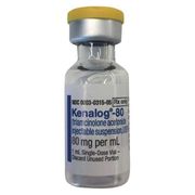 Kenalog 80 Injection <br> 80mg/mL MDV 1mL Each <br> Bristol 0003031505