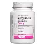 KETOPROFEN 50MG<br>100 Capsules/pack <br> Brand Name ( ORUDIS 50MG ) <br> Teva  	00093319301