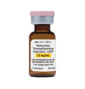 Ketorolac Tromethamine Injection<br>  SDV 60mg/2mL 2mL Preservative Free 25/Box <br> Almaject 72611072525