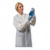 Lab Coat, SMS, Knit Collar/Cuffs, <br> Snap Front, 2X-Large, White, 25/cs <br> Cardinal 2314LC	