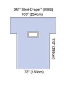 Laparotomy/Laparoscopy Drapes<BR> 72"X112" , 24/CASE <BR> 3M 9062