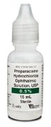 Local Anesthetic Proparacaine HCl  <br>0.5% Ophthalmic Drops<br> Dropper Bottle 15 mL <br> Akron 17478026312
