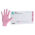 MICRO-TOUCH NitraFree <br>  Nitrile Exam Gloves X-Large Pink <br> Non-Sterile 100/Bx , 10 Box/Case <br> Ansell  6034514