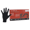 MICROFLEX Black Dragon <br> Latex Exam Gloves X-Small Black <br> Non-Sterile 100/Bx , 20 Box/Case <br> Ansell BD-1000-PF-XS