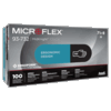 MICROFLEX MidKnight Touch <br> Nitrile Exam Gloves Large Black <br> Non-Sterile 100/Bx , 10 Box/Case <br> Ansell 93732090