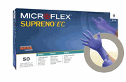 MICROFLEX Supreno EC <br> Nitrile Exam Gloves Small <br> Violet Blue Non-Sterile 50/Bx , 10 Box/Case <br> Ansell SEC-375-S