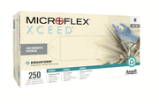 MICROFLEX Xceed <br>  Nitrile Exam Gloves Small Blue<br>  Non-Sterile 250/Bx , 10 Box/case <br> Ansell XC-310-S