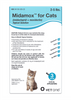 Midamox for Kittens <br> 2 to 5 Pounds, Teal Label (3 Dose)<br> Vetone 6902319684