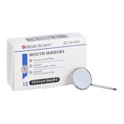 Mirror Head Size 5 Single Side <br> Simple Stem Plane Stainless Steel 12/Box <br> HS 100-8598