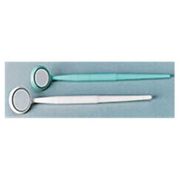 Mirror Size 4 Single Side <br>Front Surface Blue Fiberglass<br> Autoclavable 10/Box <br> HS 100-5067