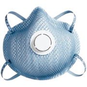 Moldex N95 Respirator Mask <br>with Exhale Valve, Blue, Medium / Large , 10/Box <br> Agri-Pro 372300