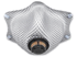 Moldex Respirator Mask with Exhale Valve, <br> Gray, Medium / Large , 10/Box <br> Agri-Pro 372400