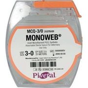  MonoWeb Sutures Cassette <br> Size  3/0 - 25m <br> PATTERSON 21275101 