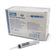 Syringe Curved Tip <br>10cc , 50/Box<br>Exel 26267