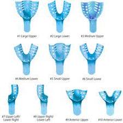 Impression Tray, Upper Anterior, <br>Non-Perforated, 12/pk , 20 pack/Case , <br>Pacdent N419
