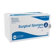 Sponge Gauze 100% Cotton<br> 3x3" 8 Ply Highly Absorbent 200/Sleeve <br> Disposable 20Slv/Case <br> Dynarex 3232