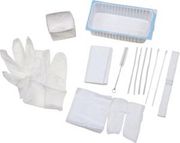 Tracheostomy Care Tray <br> Vinyl Gloves/Cotton Tip Applicators , 20/Case <br> Amsino AS861