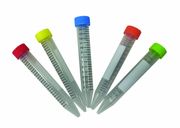 SpectraTube Rainbow Cap Centrifuge Tubes, <br>  15ml Graduated, 50 Tubes per Tray, <br> 500 Tubes per Case  <br> RP-151067