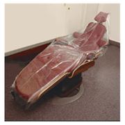 ProTex  Dental Chair Protector <br>40 in x 85 in <br>Full Chair Latex Free Each <br> Palmero 1902