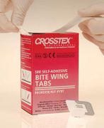 Self Adhesive Tabs, <br>500/bx , 10 Box <br> Crosstex YBT