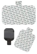 EKG/ECG Electrode, 4" x 2", Rectangle, <br>Self-Adhering, Reusable, Model 7024,<br> 48/pk , 10 Pack/Case <br> Cardinal ET88020