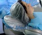 TIDI Headrest Cover <br>13 in x 10 in Clear Plastic<br> 500/Case<br> Tidi 919622