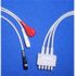 ECG/EKG  Multi-Link Leadwire Set, <br>3-Lead Snap, Group, 51", AHA <br> VYAIRE  411203-002