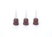 Temporary Cement <br>T-Mixer Mixing Tips, Brown,<br> 1:1 Ratio; <br>15/bg , 10 Pack/Case <br> Mydent PA-8017