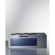 6 Bottle Wine Cooler <br> Stainless Steel <br> Summit STC6