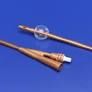 Foley Catheter Dover 2-Way Standard Tip <br>3 cc Balloon 10 Fr. <br> Silicone Elastomer Coated Latex , 10/Pack <br> Cardinal 8887654104	