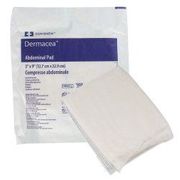 Abdominal Pad Dermacea<br>  5 X 9 Inch NonSterile 880 per Case<br> Cardinal  6196D	
