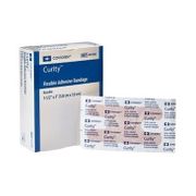 Adhesive Strip Curity 1-1/2 X 3 Inch <br>Fabric Knuckle Tan Sterile <br> 30/BX <br> Cardinal 44106