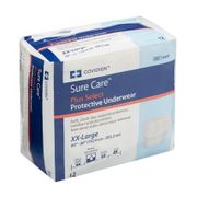 Unisex Adult Absorbent Underwear  <br>Sure Care Plus Select Pull On <br> with Tear Away Seams 2X-Large Disposable <br> Heavy Absorbency , 48/Case <br> Cardinal 1560P