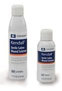 Saline Wound Solution, <br> Sterile, Spray, 3 oz, 12/cs<br> Cardinal 90SAL	