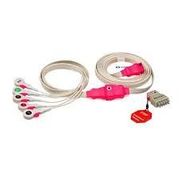 DL Dual Connect Shielded <br>Single Telemetry EKG 5-Leadwire,<br> Latex-Free, Non-Sterile, <br>Disposable, 10/bx, 10 bx/cs  <br> Cardinal 33145T