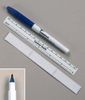 Skin Marker with Ruler and Labels <br>  Gentian Violet Ink Sterile Full Size Tapered Tip , 50/Box <br> Cardinal 250PRL