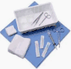 Suture Removal Kit, <br>Littauer Scissors, Forceps 5", 3" x 3" Gauze, 12-Ply,<br> Alcohol and PVP-I Prep pads, 50/cs  <br> Cardinal 24000-090