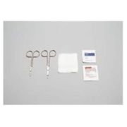 Suture Removal Kit, <br> Littauer 4" Scissors, Forceps 4 1/2", <br>3" x 3" Gauze, 12-Ply, Alcohol <br>and PVP-I Prep pads, 50/cs <br> Cardinal 24000-080