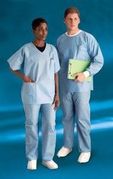 Scrub Pants Straight Leg <br> 3X-Large Blue Unisex , 60/Case <br> Cardinal 23606PE
