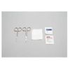 Suture Removal Kit, <br> Littauer 4 1/2" Scissors, Thumb Forceps <br>4-5", 3" x 3" Gauze, 12-Ply, 50/cs <br> Cardinal 24000-006