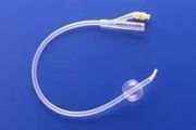 Silicone Foley Catheter, Coude, <br> 18FR, 10/ctn 6ctn/cs<br> Cardinal 23018CW