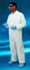 Coveralls, Elastic Cuff/Ankle, <br> Heavy Weight, X-Large, White, 24/cs <br> Cardinal 2201CV
